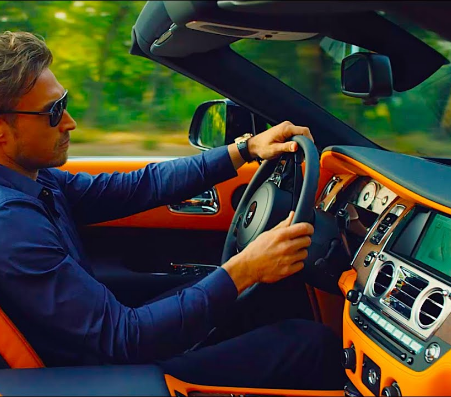 Luxury test drive